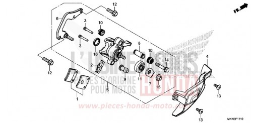 PARKING BRAKE CALIPER CRF1000DK de 2019